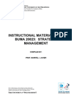 Strategic Management Manual IM