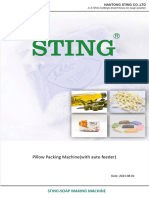 STING-Pillow Packing Machine (With Auto Feeding System)