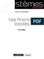 Les Finances Locales 18 Editions