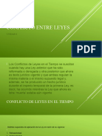 Conflicto Entre Leyes Unidad 6 TGD