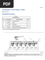 Fuel Inject Install