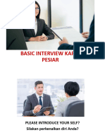 Basic Interview Kapal Pesiar