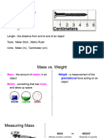 Summary - Density