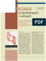 Ergonomia W Dyrektywach I Normach - M. Konarska (Bezpieczeństwo Pracy)
