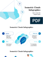 Isometric Clouds Infographics by Slidesgo