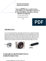 Proyecto de Investigacion LA BICICLETA ELECTRICA. Luis Angel Ortiz Solano Numero 11