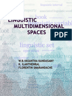 Linguistic Multidimensional Spaces