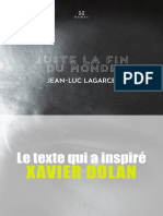 Xavier Dolan: Le Texte Qui A Inspiré