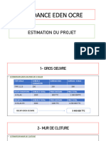 Residance Eden Ocre Estimation