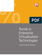 Trends in Enterprise Virtualization Technologies: A Research Study by F5 Networks