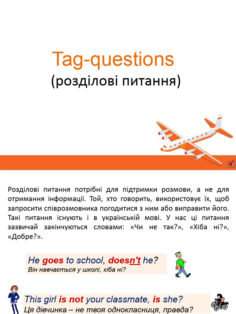 Question Tags | PDF