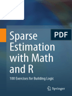 Sparse Estimation With Math and R 100 Exercises For Building Logic 1st Ed 2021 9811614458 9789811614453