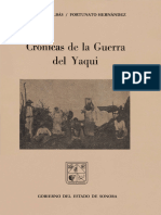 Balbás, M., Hernández, F. (1985) - Crónicas de La Guerra Del Yaqui
