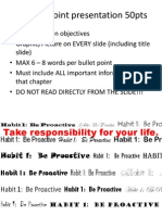 Sample PowerPoint For Habit 1