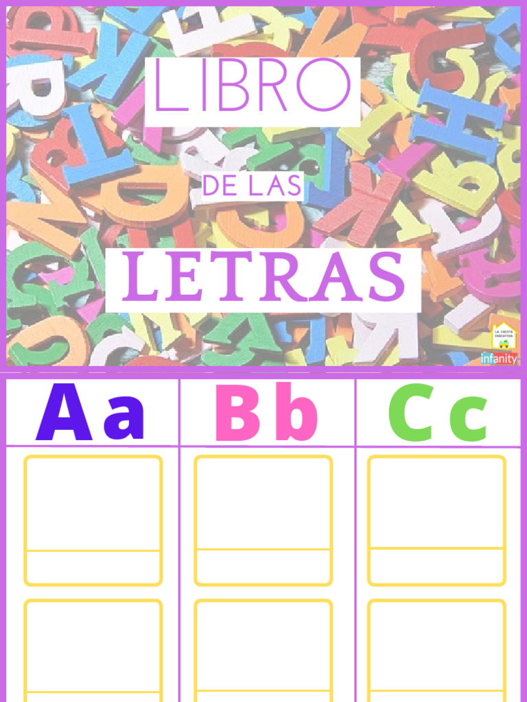 Libro de Las Letras Recurso Educativo Infanity | PDF