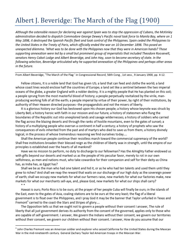 The March of The Flag | PDF | The United States