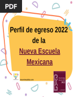 Perfil de egreso 2022 de la Nueva Escuela Mexicana | PDF | Plan de ...
