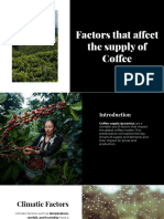 Exploring Coffee From A Economics Perspective
