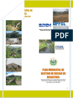 Plan Municipal de Gestión Del Riesgo de Desastres San Matías