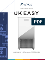Manual de Instruções Ultracongelador Uk Easy