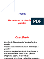 Mecanismul de Distribuție a Gazelor