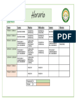 Horario