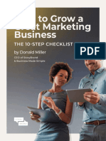 How To Grow A Marketing Business Checklist