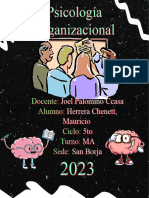 Actividad Semana 1 - Psicologia Organizacional