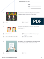 Bioseguridad Agds - Print - Quizizz