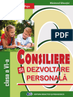 Consiliere Si Dezvoltare Personala Cls 6 Var 7