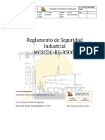 Reglamento de Seguridad Industrial