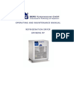 MANUAL Refrigeration Dryer RF