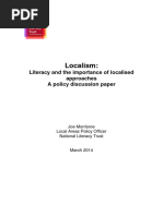 Localism Policy Paper