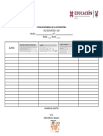 Etapas de Desarrollo de La Lectoescritura