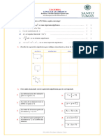 GuÃ - A NÂ°2 Lenguaje Algebraico y ReducciÃ N TÃ©rminos Semejantes