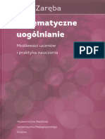 Matematyczne Uogolnianie Mozliw Zareba Lidia 001131