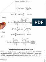 Moment Generating Functions