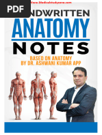 Dr. Ashwani Anayomy Handwritten Notes (Medicalstudyzone - Com)