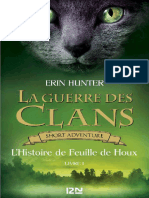 Ebook KIDS Erin Hunter - La Guerre Des Clans - L Histoire de Feuille de Houx 1