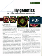 Daylily Genetics Part 1 Understanding Genotype and Phenotype