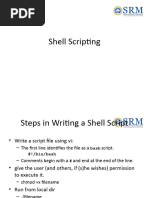 Unit-II DevOps - Shell Scripting