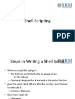 Unit-II DevOps - Shell Scripting