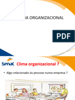 CLIMA ORGANIZACIONAL Conceito