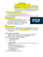 Chapter-1 CVP Analysis Aaa 2013 Batch