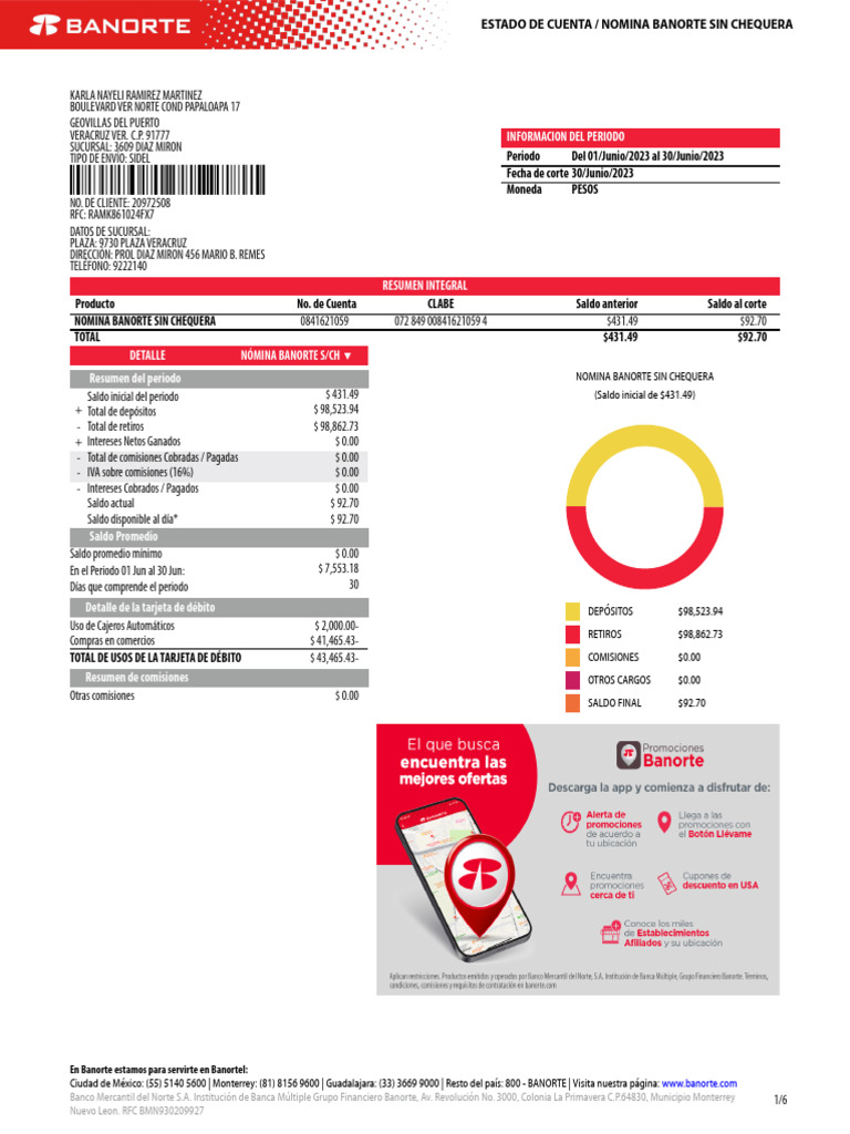 Edo Cta PDF Bancos Servicios financieros