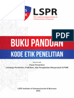 Panduan Etik Penelitian 2023