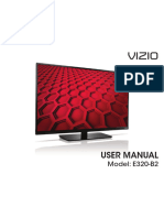 Vizio E320b2 Manual