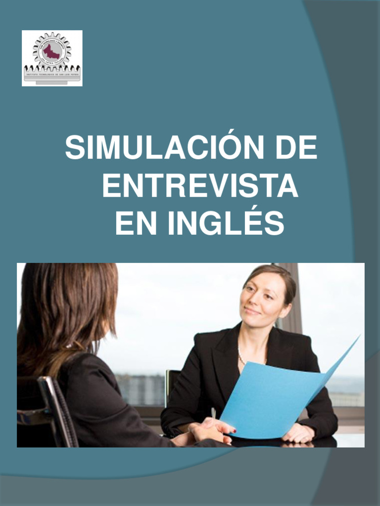 SIMULAR ENTREVISTA EN INGLES visual data 4