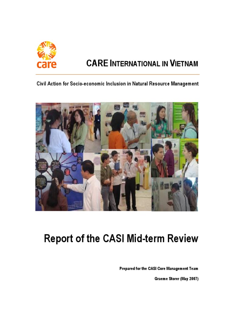 CASI Mid-term Review Report Vietnam | PDF | Capacity Building | Natural ...
