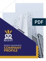 Regent Management Profile 2022